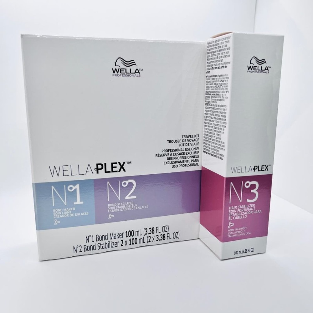 COPY Wella Professional WellaPlex No.1 + No.2 Traveling Stylist Kit (MSRP $185) - Picture 3 of 5